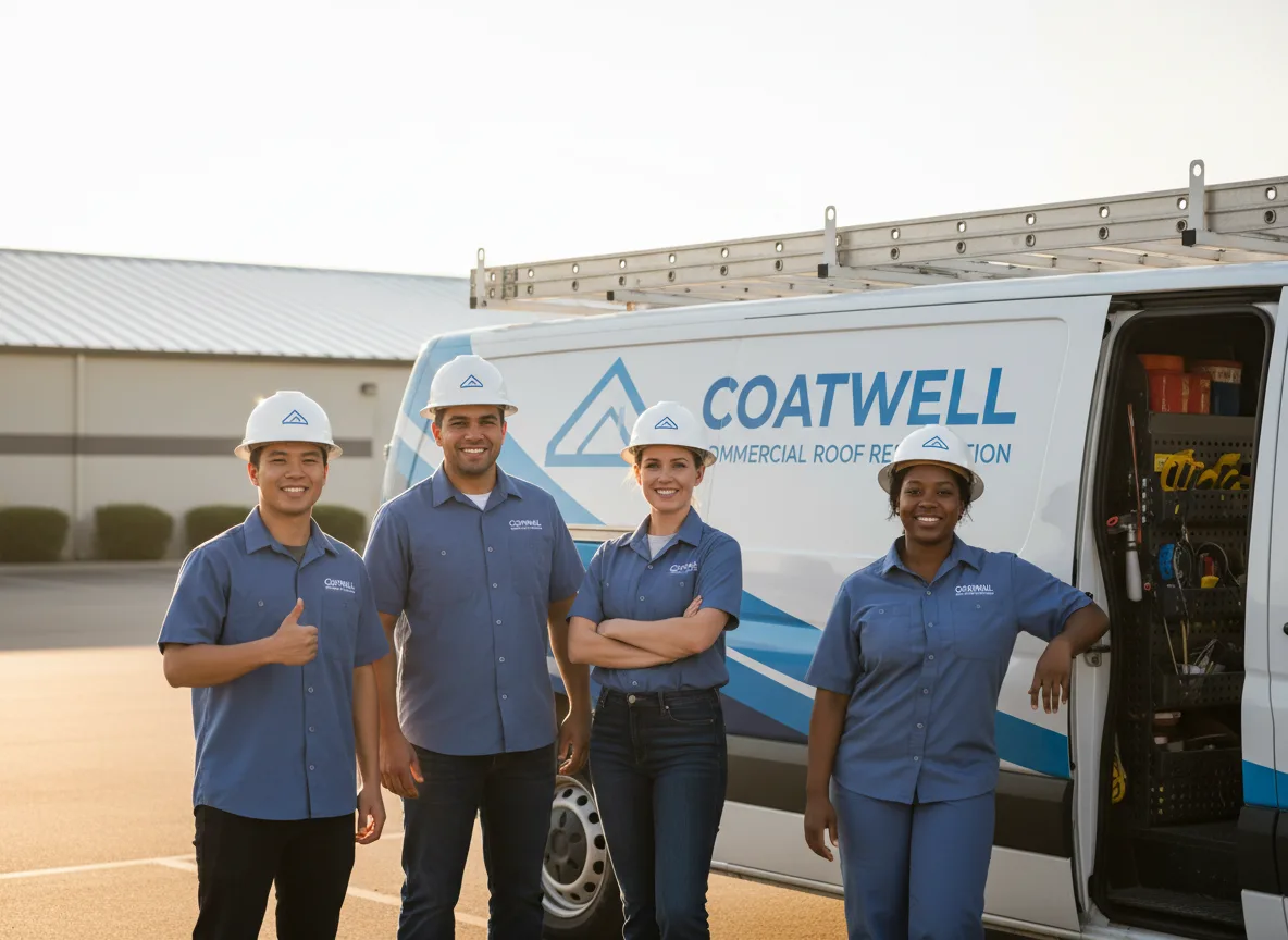 Commercial roof coating company in Midway Park, NC
